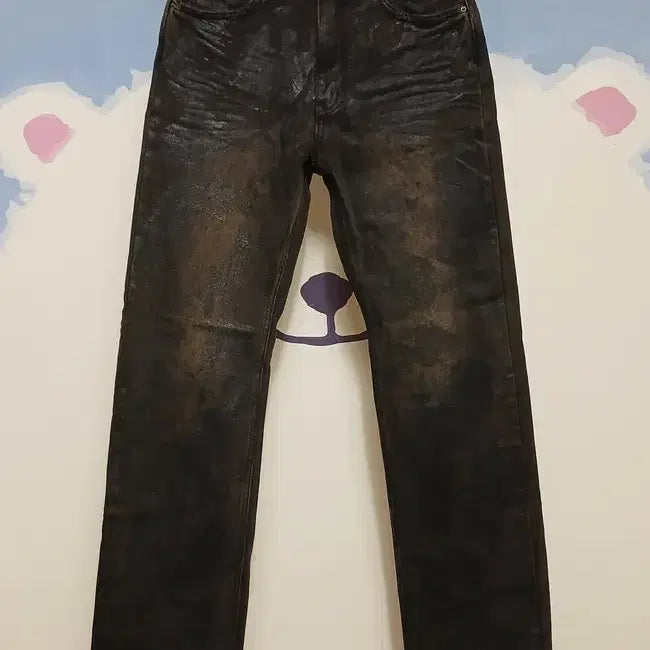 [BUNJANG] 17END Dirty Coating Denim Pants / (S) 17END 세븐틴엔드 더티 코팅 청바지 데님 팬츠