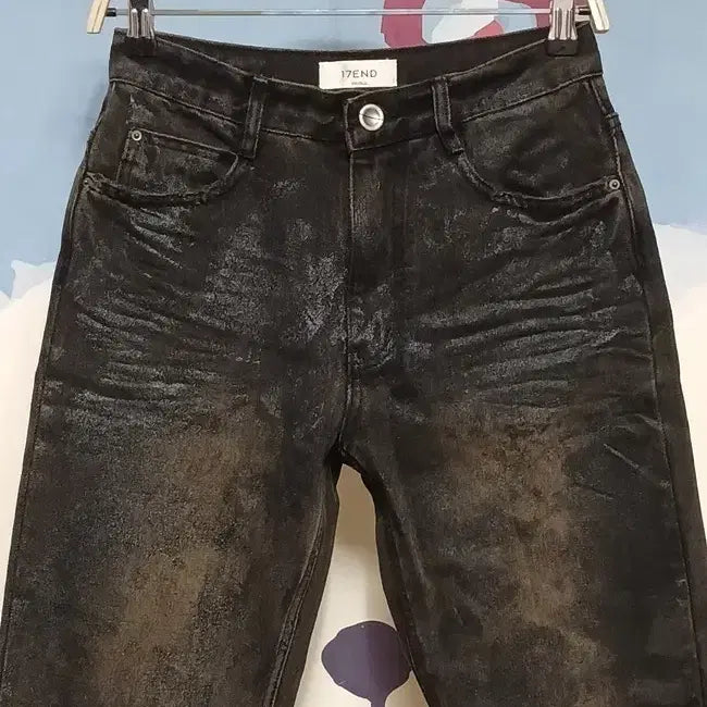 [BUNJANG] 17END Dirty Coating Denim Pants / (S) 17END 세븐틴엔드 더티 코팅 청바지 데님 팬츠