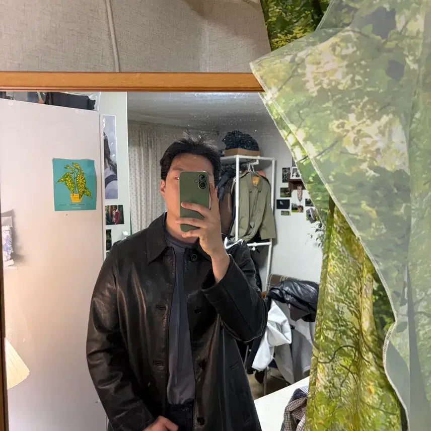 [BUNJANG] Banana Republic 1999 Leather Car Coat / 100) 바나나리퍼블릭 레더 카코트 올드갭 카코트