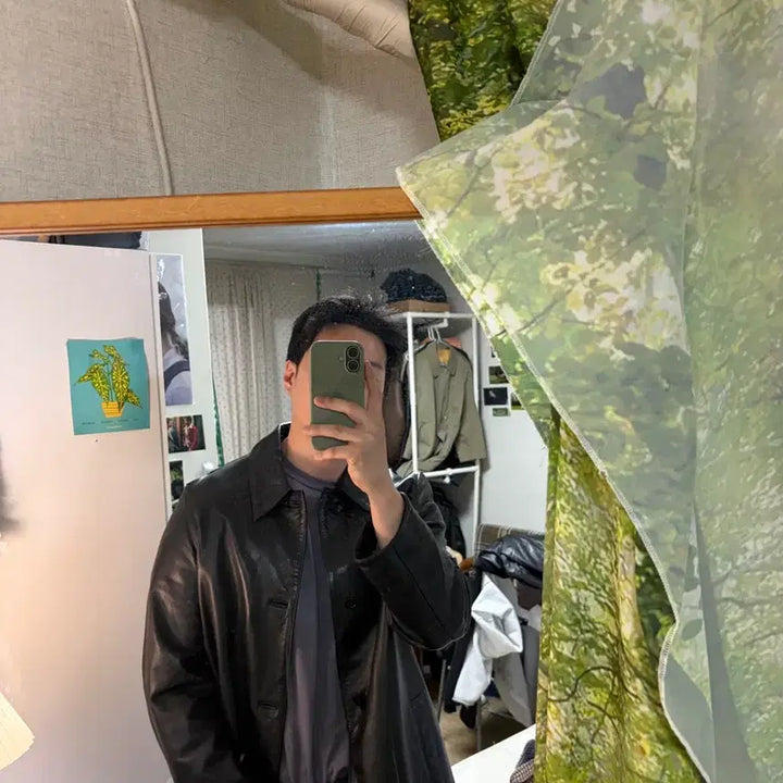 [BUNJANG] Banana Republic 1999 Leather Car Coat / 100) 바나나리퍼블릭 레더 카코트 올드갭 카코트