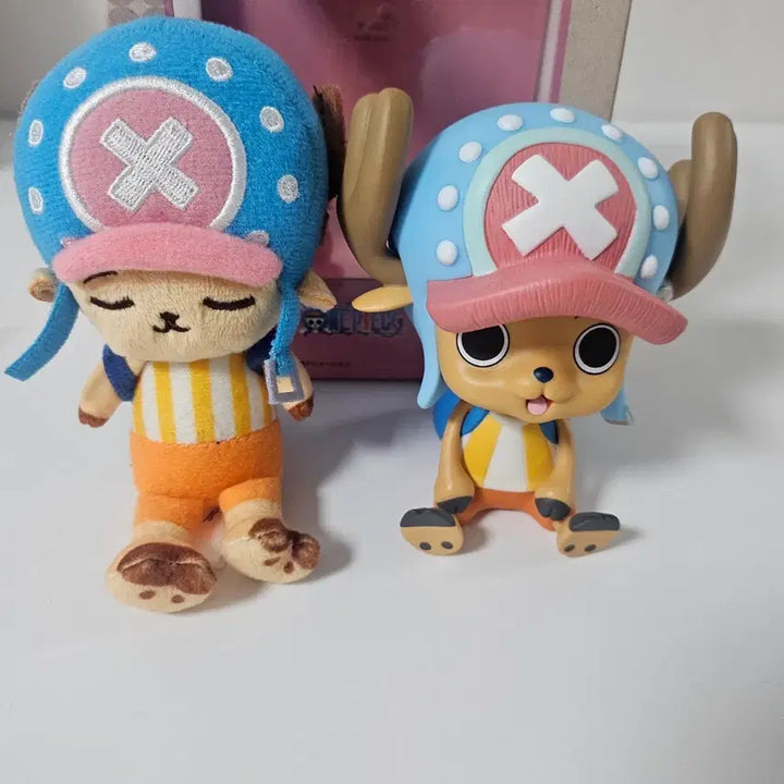 [BUNJANG] One Piece Chopper Look-Up &amp; Doll Bundle Set / (일괄)원피스 쵸파 룩업 &amp; 인형 세트