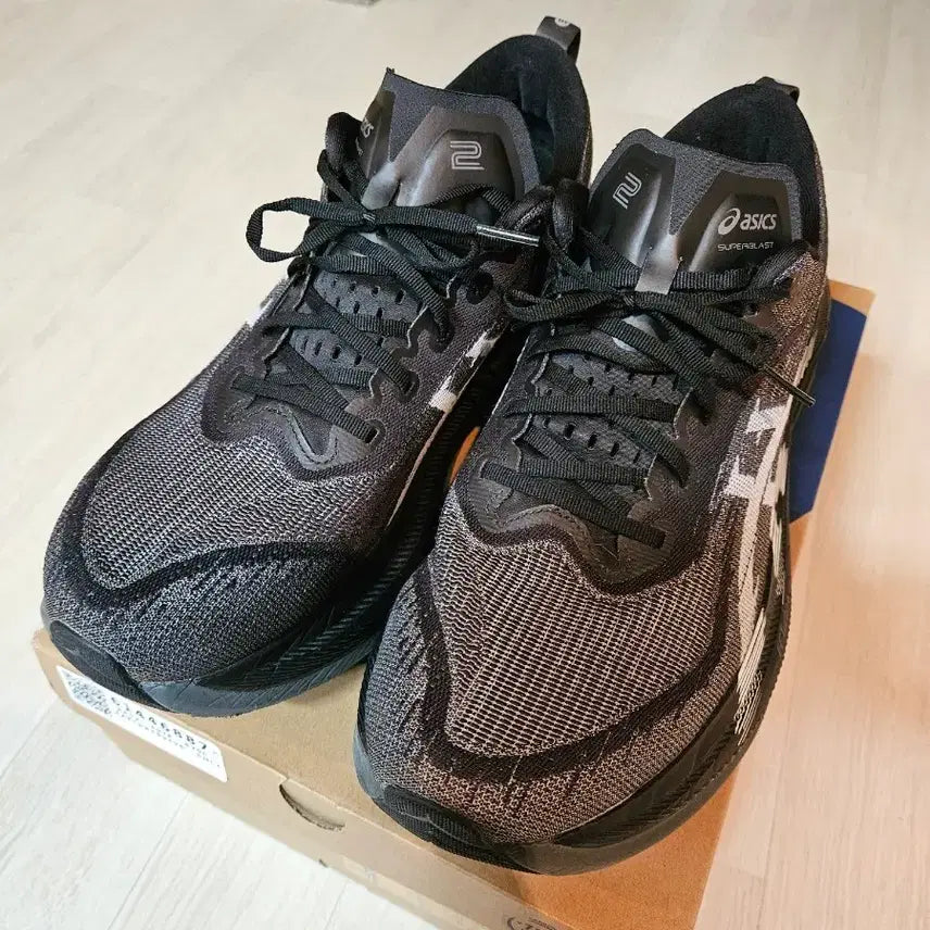 [BUNJANG] Asics Superblast 2 Black Running Shoes / 305 아식스 슈퍼블라스트 2 블랙