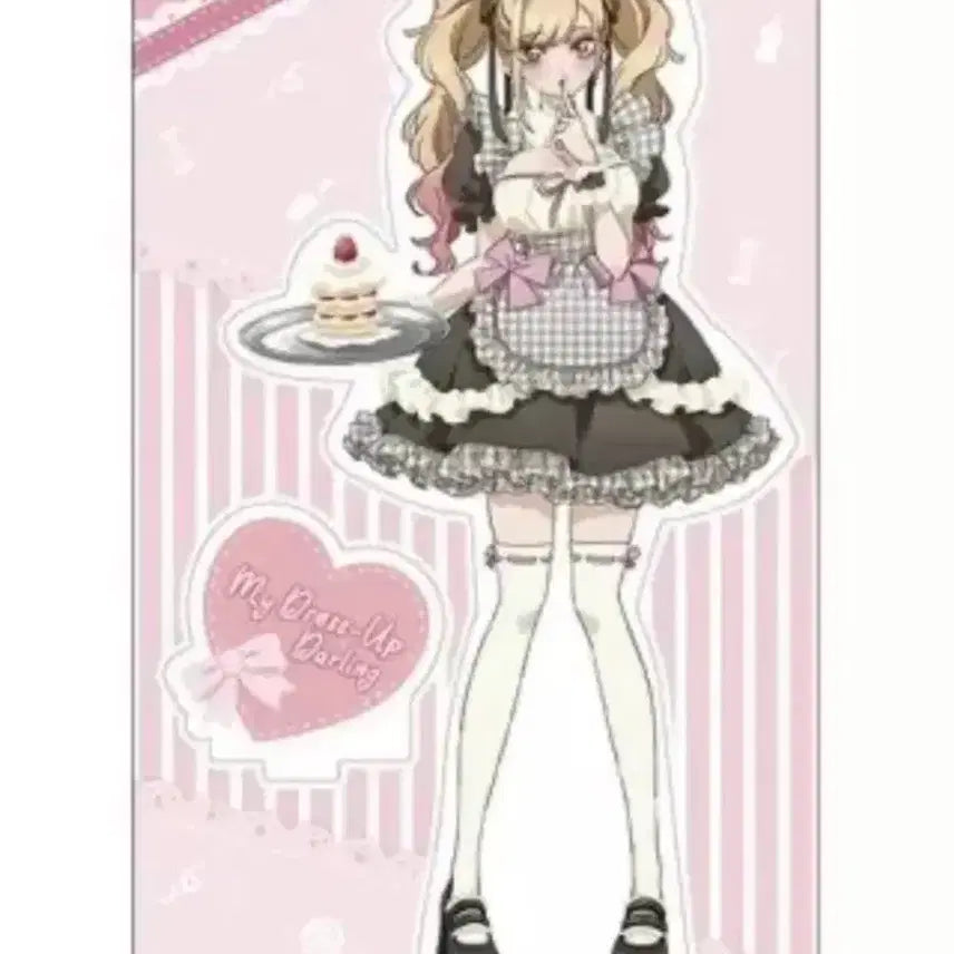 [BUNJANG] GBSC Doll Marin Maid Cafe Acrylic Stand / 정품 그비스크돌 메이드카페 마린 레어 미개봉