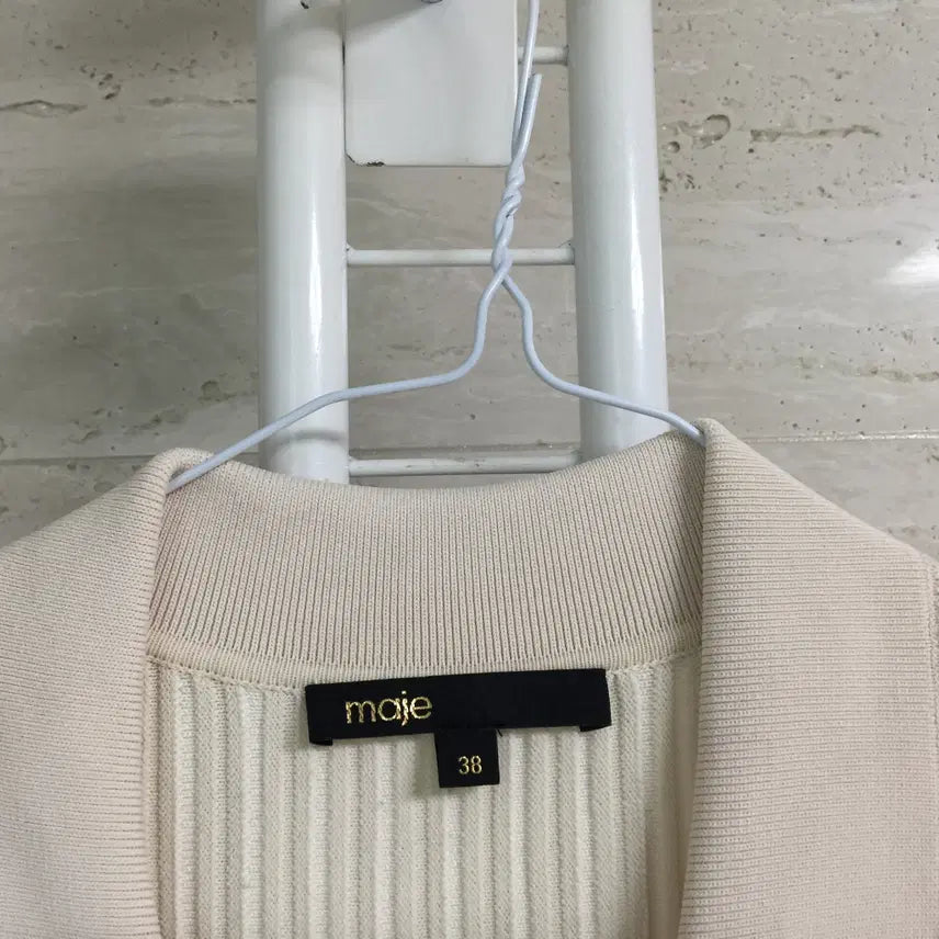 [BUNJANG] Maje Spangle Ribbed Knit Dress / maje 마쥬 25 스팽글 리브 니트 드레스 롱 원피스 38