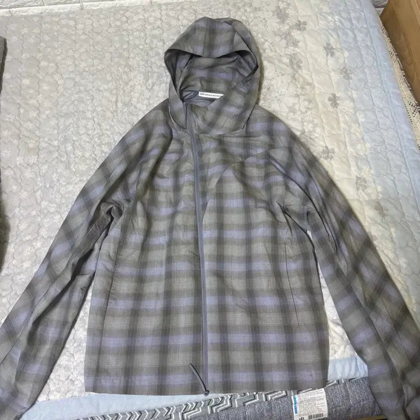 [BUNJANG] Post Archive Faction (PAF) Runner Jacket Grey Blue / 포스트아카이브팩션(파프) 러너 자켓 그레이 블루