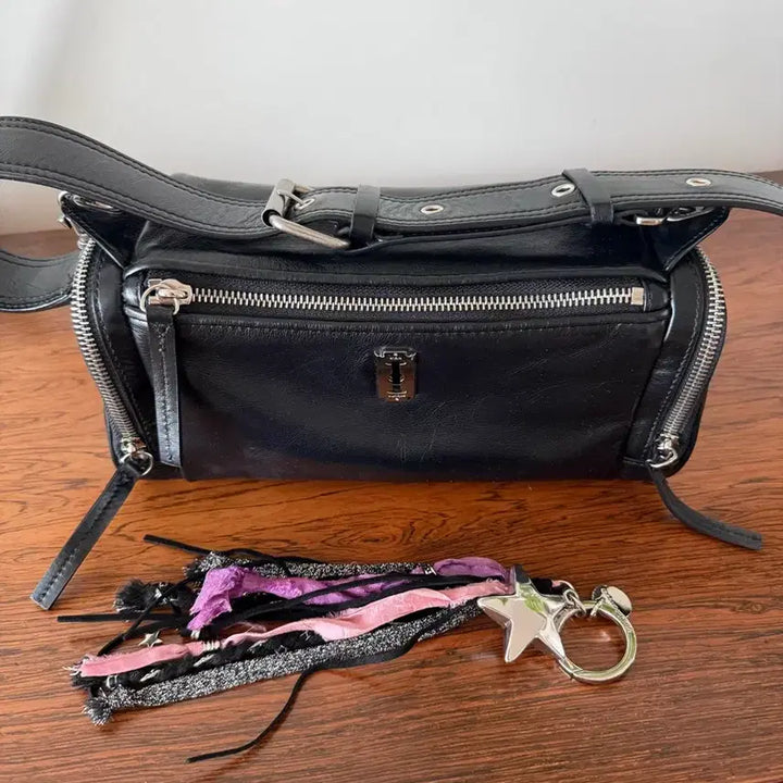 [BUNJANG] Vunque Perfect Multi Pocket Shoulder Bag Small Black / 분크 퍼펙 멀티 포켓 숄더 스몰 블랙