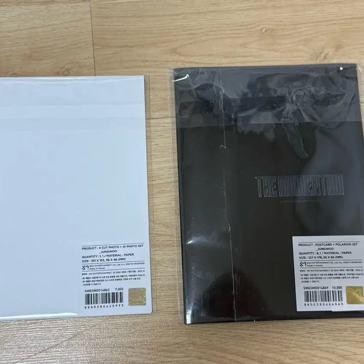 [SOLD OUT] NCT127 정우 더모멘텀 md 4컷 증명사진 폴라 세트 미개봉