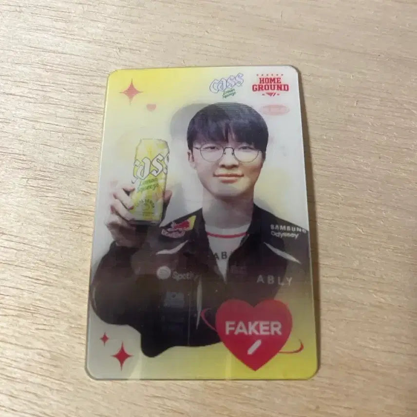 [SOLD OUT] 페이커 FAKER 카스 Cass 맥주 포토카드