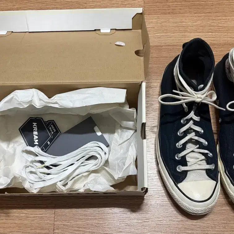 [BUNJANG] Fear of God Essentials Converse Chuck High Black / 295)피오갓에센셜 컨버스 척하이 블랙