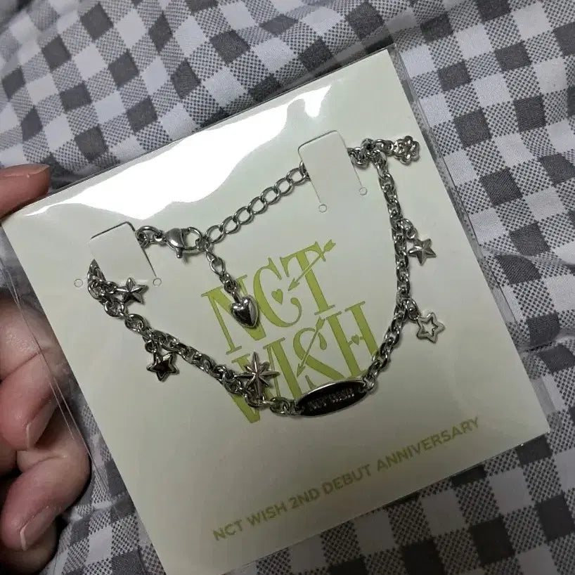 [BUNJANG] NCT WISH 2nd Anniversary Bracelet / NCT WISH 2주년 팔찌팝니다 7.0 현물