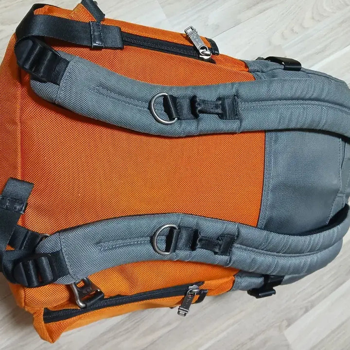 [BUNJANG] TUMI Lejeune Backpack Orange/Gray / TUMI 르준 백팩 오렌지 / 그레이
