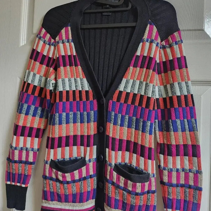[BUNJANG] Marc Jacobs Multicolor Pattern Cardigan / 마크제이콥스 멀티컬러 패턴 가디건
