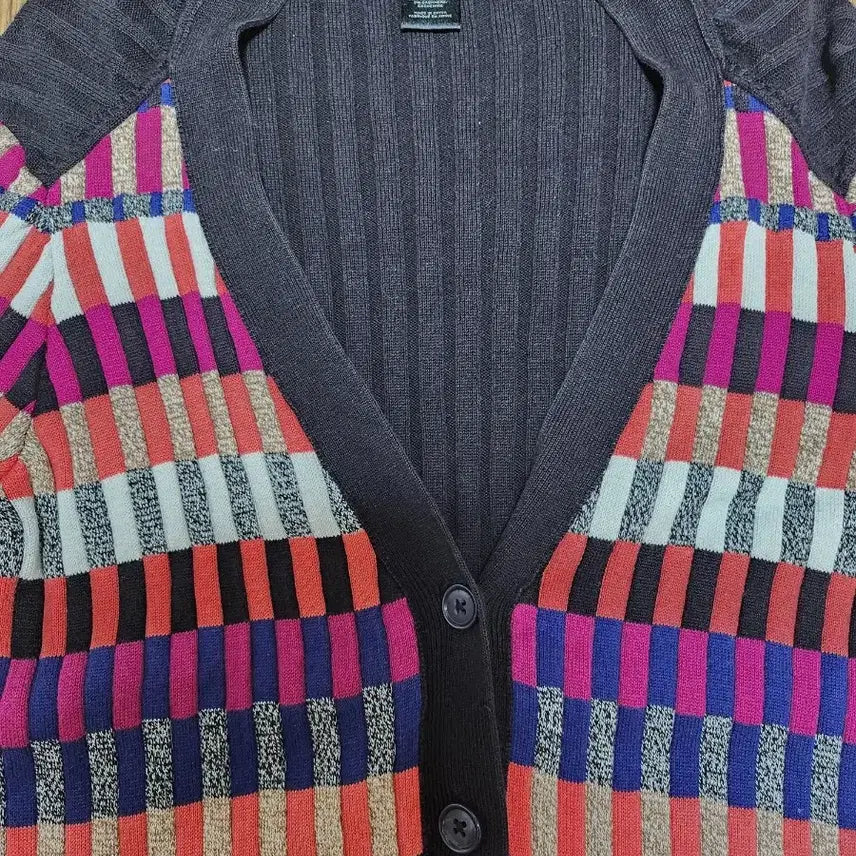[BUNJANG] Marc Jacobs Multicolor Pattern Cardigan / 마크제이콥스 멀티컬러 패턴 가디건