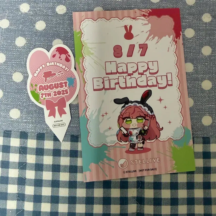 [BUNJANG] Stellive Aniplex Nana POB / 스텔라이브 애니플러스 콜라보카페 나나 생일 특전