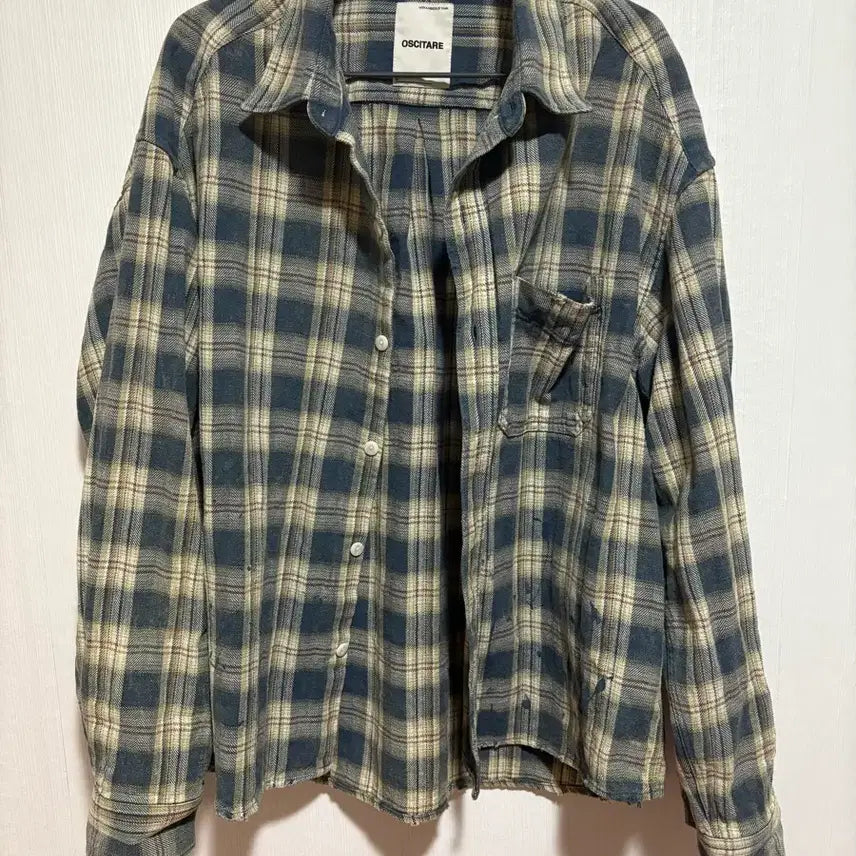 [BUNJANG] Oshitaare Vintage Lumberjack Shirt Navy / 1) 오시타레 VTG lumberjack shirts 네이비