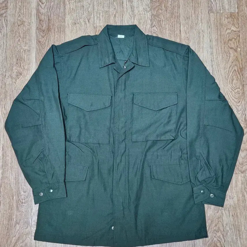 [BUNJANG] Korean Military Old Style Custom Plain Field Jacket XL / 한국군 구형 사제 민무늬 야상 XL