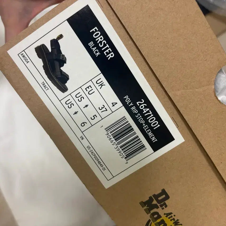[BUNJANG] Dr. Martens Forster 26471001 Sandals / (새상품) 닥터마틴 포스터 샌들 26471001 / 230사이즈