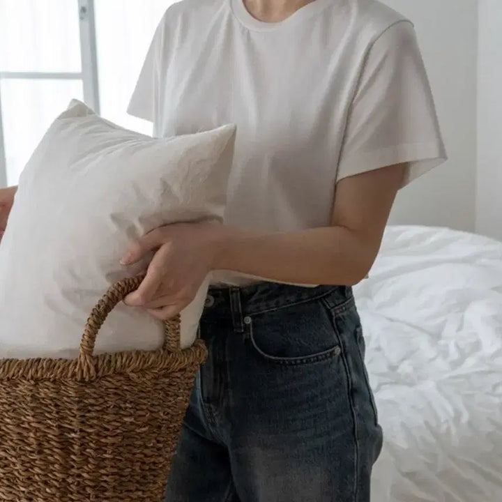 [BUNJANG] Nomallet Jacklyn Silket T-shirt / 노멜렛 Jacklyn silket t-shirt