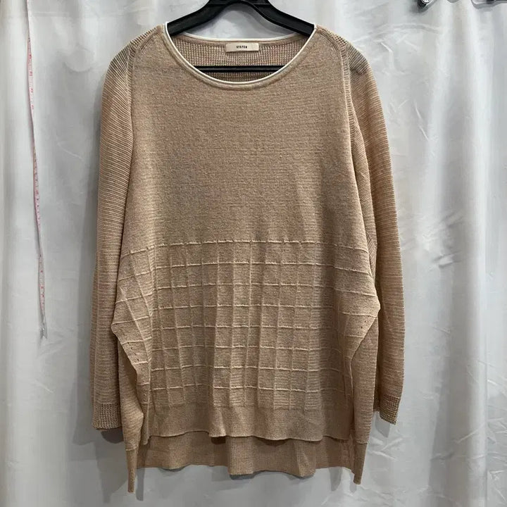 [BUNJANG] System Linen Long Sleeve T-Shirt Size 90 / 시스템 린넨 긴팔 90