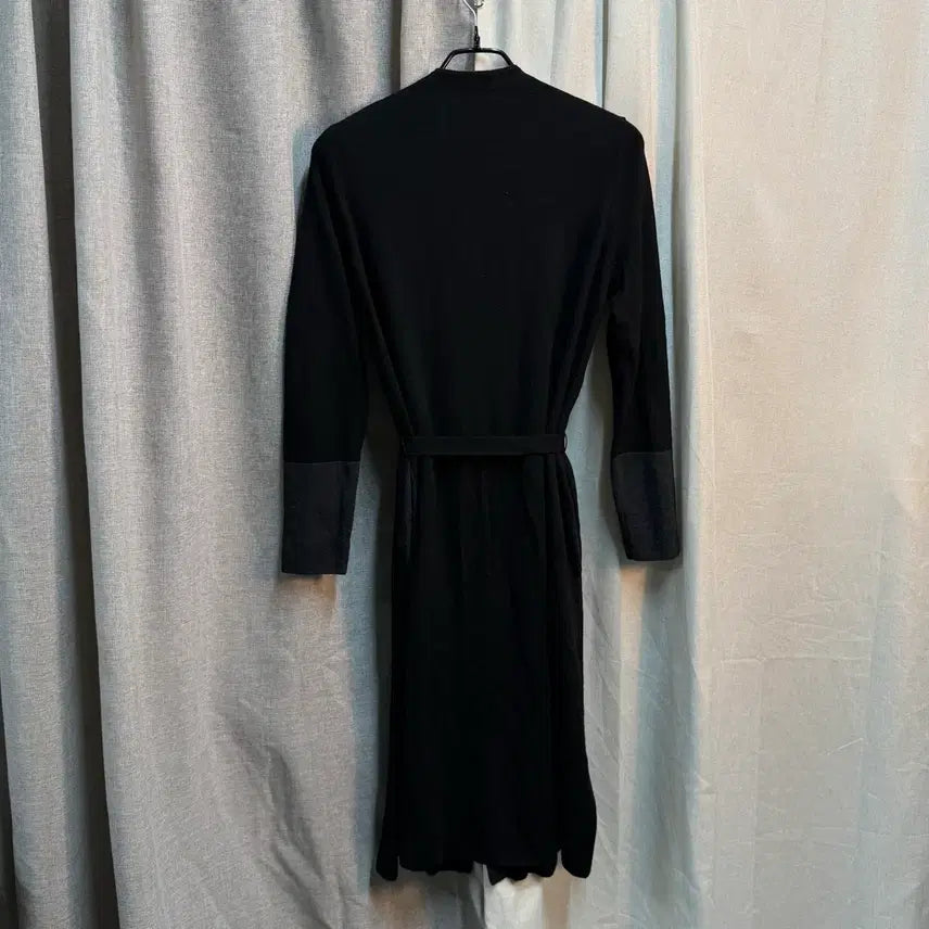 [BUNJANG] KUHO 100% Wool Belted Long Cardigan Size 66 / [66] KUHO 구호 울 100% 벨티드 니트 롱 가디건