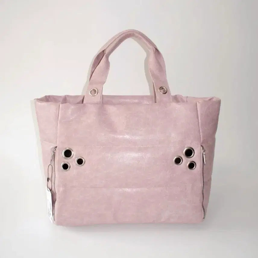 [BUNJANG] CoolSideOfthePillow Eyelet Travel Bag - Pink / MY EYELET TRAVEL BAG pink