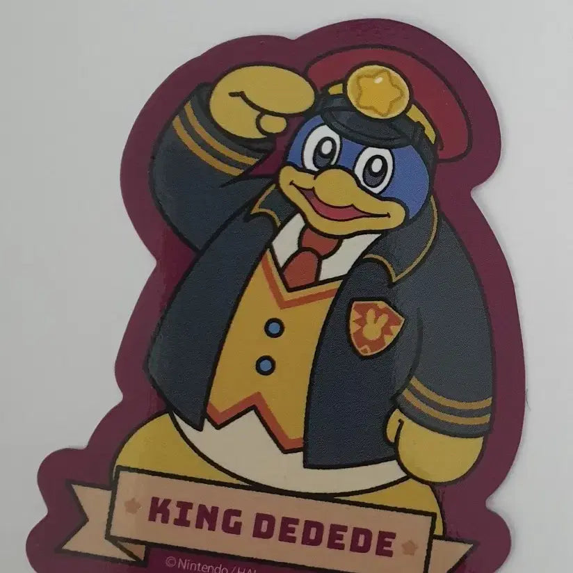 [BUNJANG] Kirby King Dedede Sticker (Hankyoo Kirby) / 별의 커비 디디디 대왕 스티커(한큐커비)