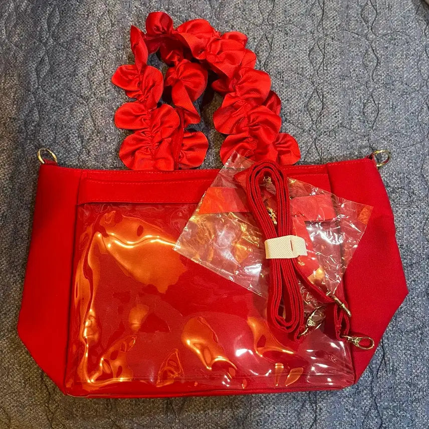[BUNJANG] Jakamat Hand-Free Ita Bag A4 Red / 자카마트 핸드프릴 이타백 A4 레드