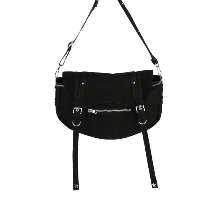 [BUNJANG] OJOS Multiway Belt Backpack Black / 오호스 OJOS 멀티웨이 벨트 백팩 블랙