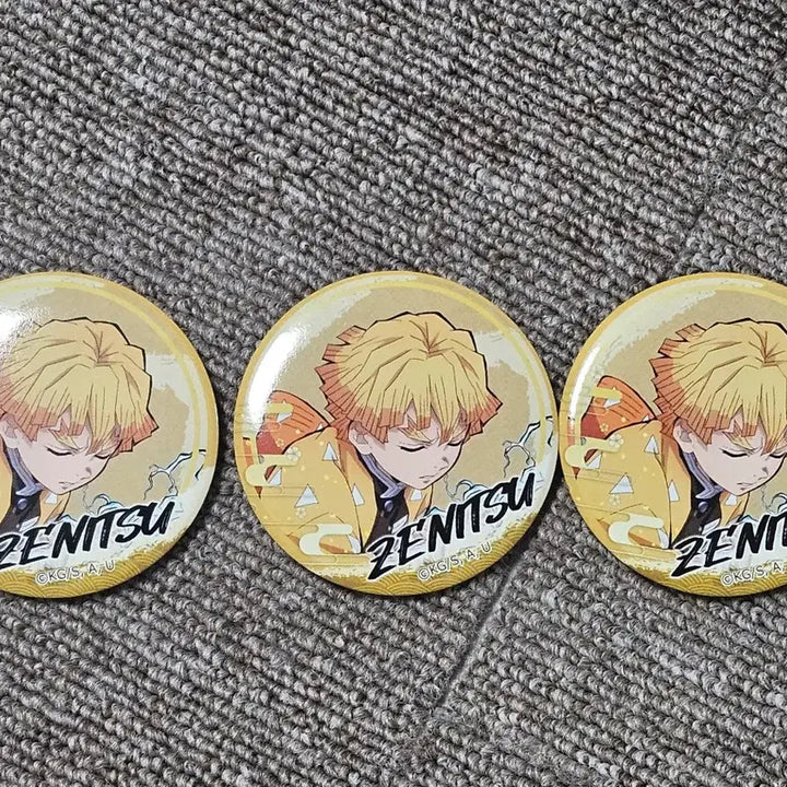 [BUNJANG] Demon Slayer Zenitsu Badge Bundle Set / 귀멸의칼날 젠이츠 뱃지 판매 (일괄)