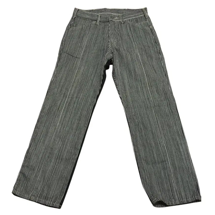 [BUNJANG] Hickory Vintage Work Denim Pants / 일본 빈티지 히코리 워크팬츠 데님팬츠