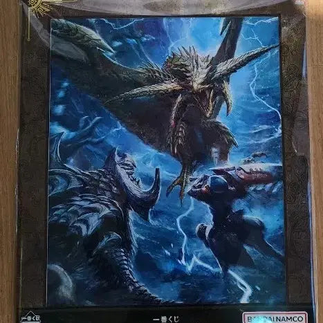 [BUNJANG] Monster Hunter Wilds B Prize Poster / 몬스터헌터 와일즈 B상 포스터(스탠딩가능)