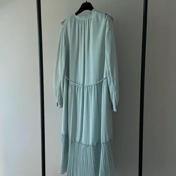 [BUNJANG] SJ.SJ Frill Long Dress Mint / 한섬 sjsj 프릴 원피스 민트색