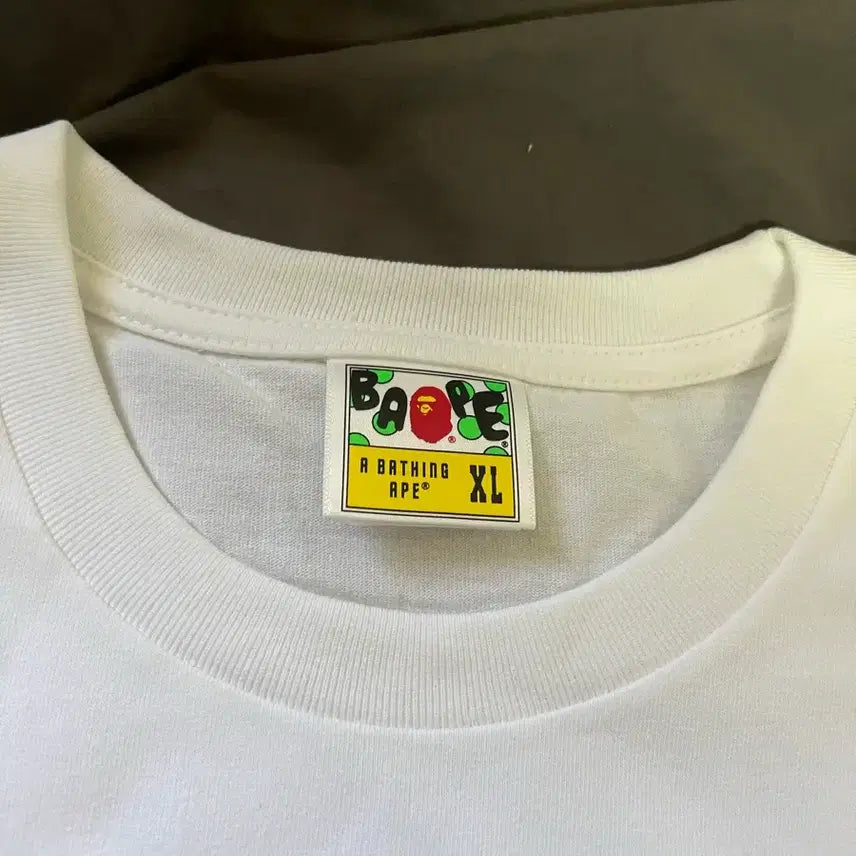 [BUNJANG] BAPE Baby Milo Shark Hoodie White Black XL / (XL) 베이프 베이비 마일로 샤크 화이트 블랙 새상품