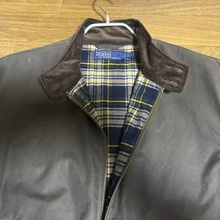 [BUNJANG] Polo Oilcloth Baracuta Jacket Defender Green M / 폴로 오일클로스 바라쿠타 자캣 디펜더그린 M사이즈