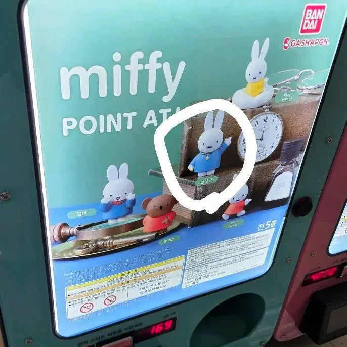 [BUNJANG] Bandai Miffy Teacher Gacha Figure / 반다이 미피 포인트엣 선생님 가챠
