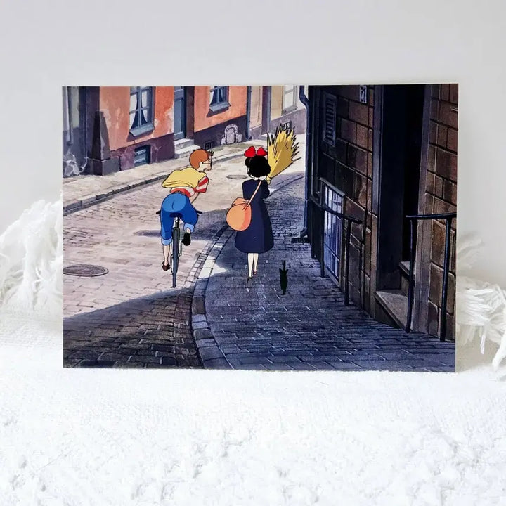 [SOLD OUT] 지브리 정품 마녀 배달부 키키 엽서 5장
