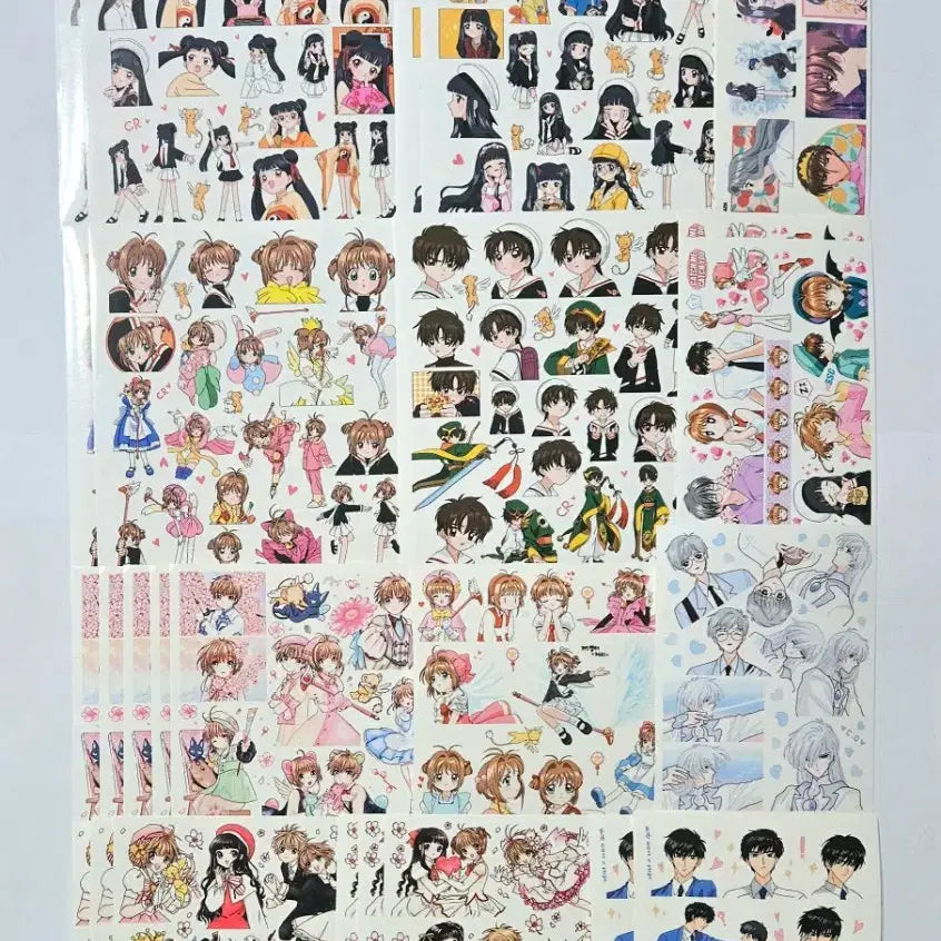 [BUNJANG] Cardcaptor Sakura Anime Sticker Pack / 카드캡터체리 카드캡터사쿠라 카캡체 카캡사 애니 인믹 인스 다꾸 스티커 띵