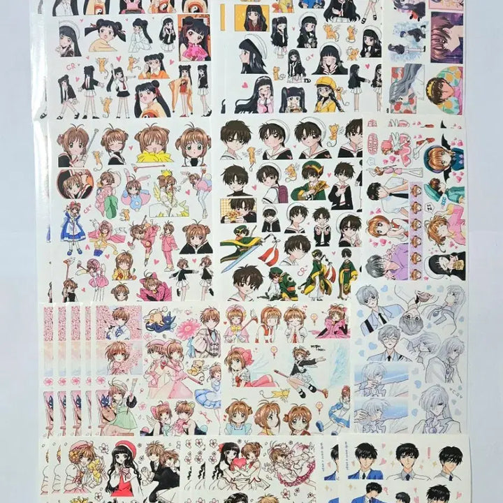 [BUNJANG] Cardcaptor Sakura Anime Sticker Pack / 카드캡터체리 카드캡터사쿠라 카캡체 카캡사 애니 인믹 인스 다꾸 스티커 띵