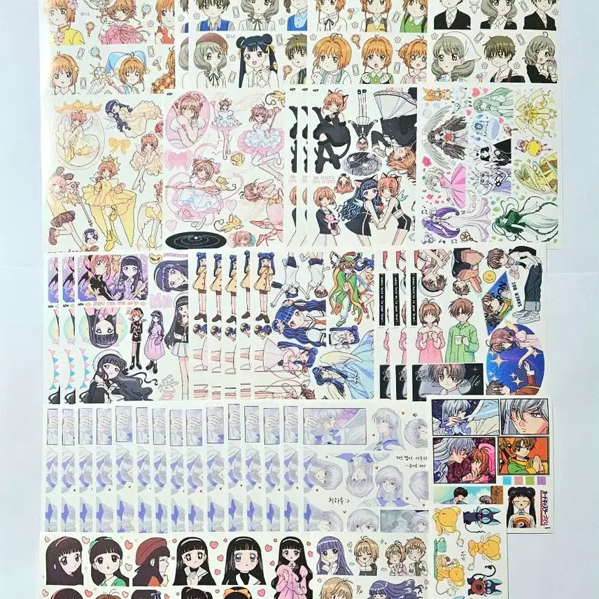 [BUNJANG] Cardcaptor Sakura Anime Sticker Pack / 카드캡터체리 카드캡터사쿠라 카캡체 카캡사 애니 인믹 인스 다꾸 스티커 띵