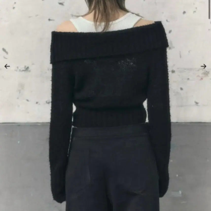 [BUNJANG] Bohemian Seoul Ribbed Button Off-Shoulder Top OS / 보헤미안서울 ribbed button off shoulder OS