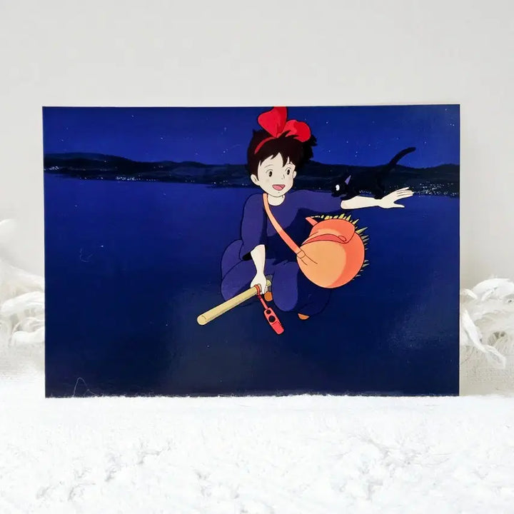 [SOLD OUT] 지브리 정품 마녀 배달부 키키 엽서 6장