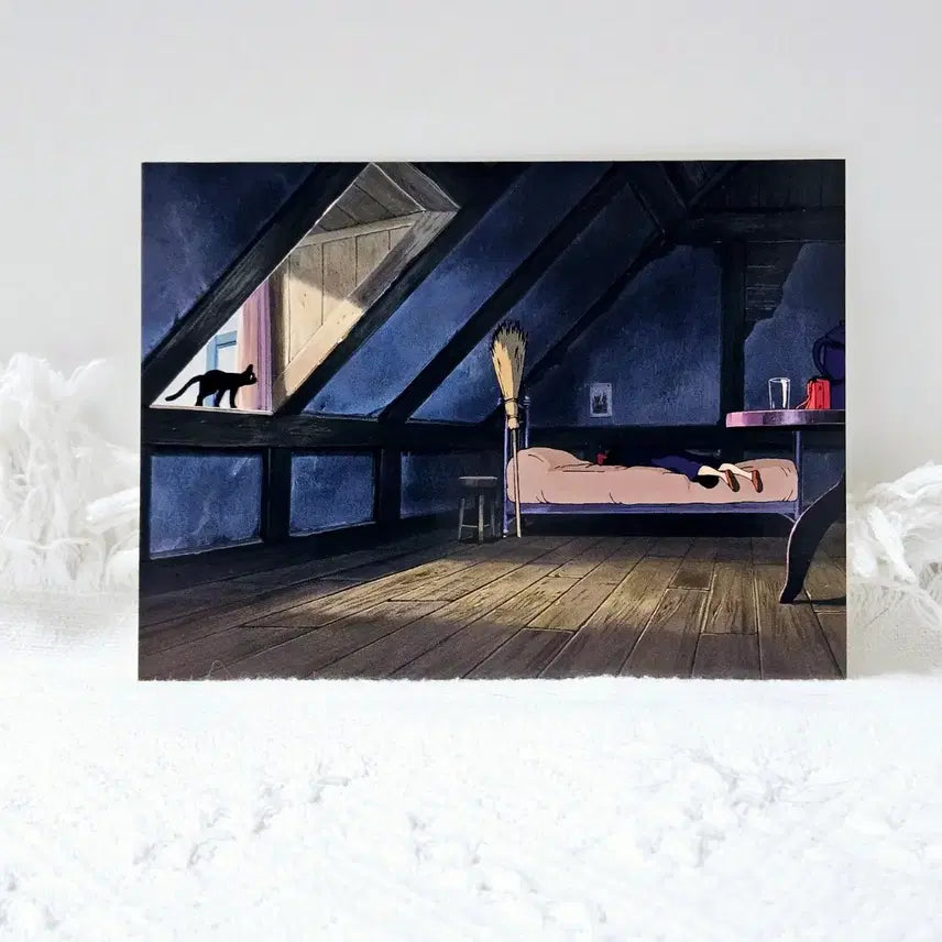 [SOLD OUT] 지브리 정품 마녀 배달부 키키 엽서 6장