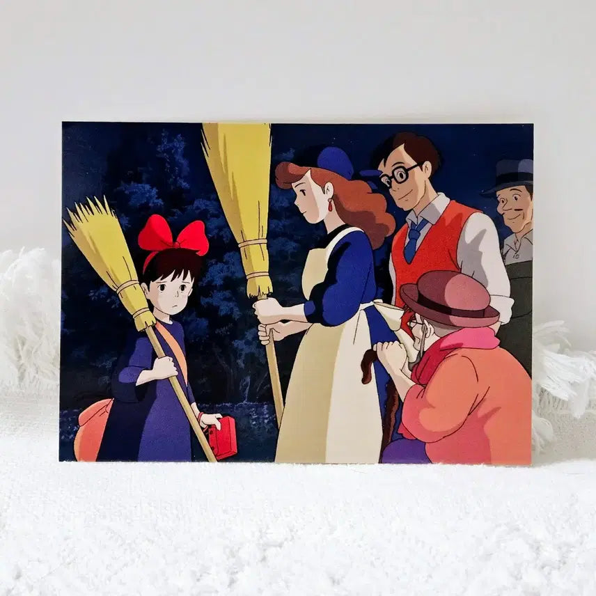 [SOLD OUT] 지브리 정품 마녀 배달부 키키 엽서 6장