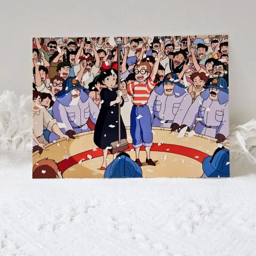 [SOLD OUT] 지브리 정품 마녀 배달부 키키 엽서 6장