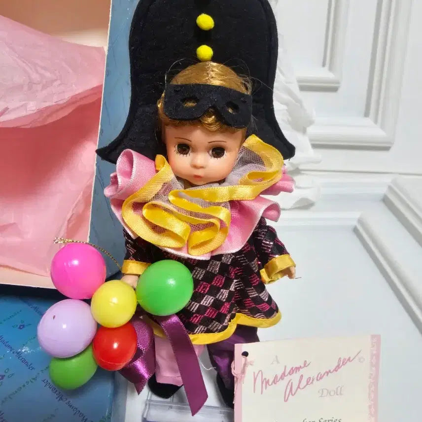 [BUNJANG] Madame Alexander Harlequin Vintage Doll / 마담 알렉산더 Harlequin 빈티지 인형