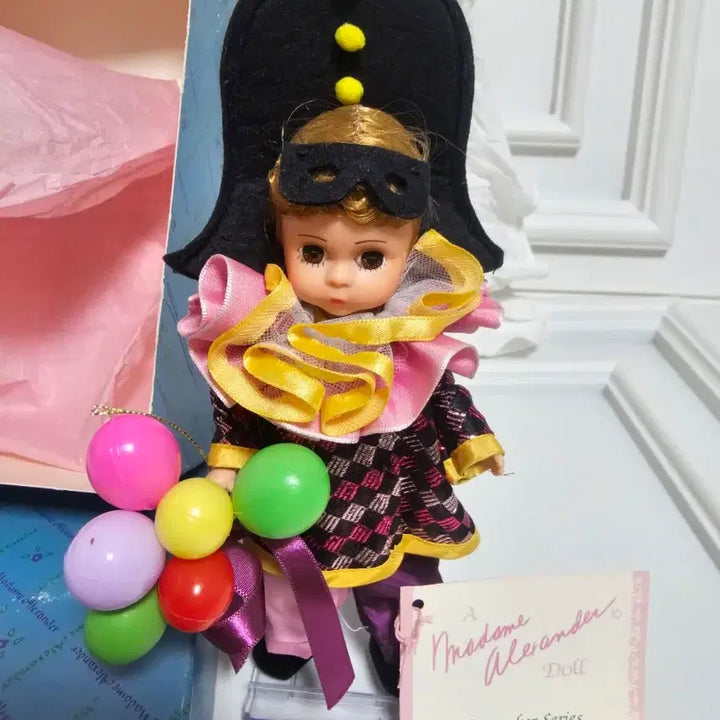 [BUNJANG] Madame Alexander Harlequin Vintage Doll / 마담 알렉산더 Harlequin 빈티지 인형