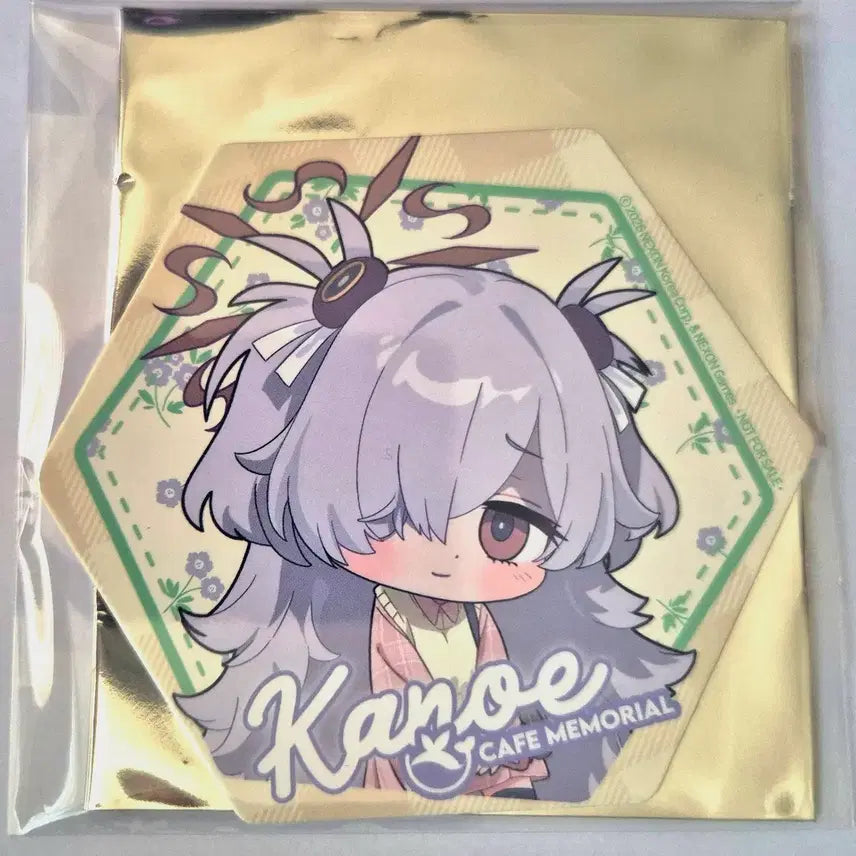 [BUNJANG] Blue Archive Cafe Memorial Special Edition Coaster Kanon / 블루아카 블루아카이브 카페메모리얼 특전 코스터 SD카노에