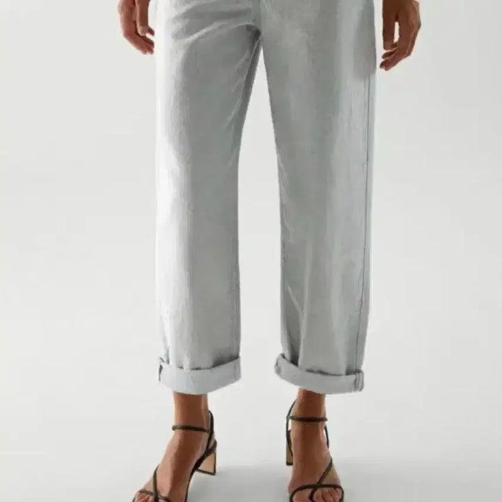[BUNJANG] COS Tapered High-Rise Denim Pants / COS 테이퍼드 하이라이즈 데님팬츠