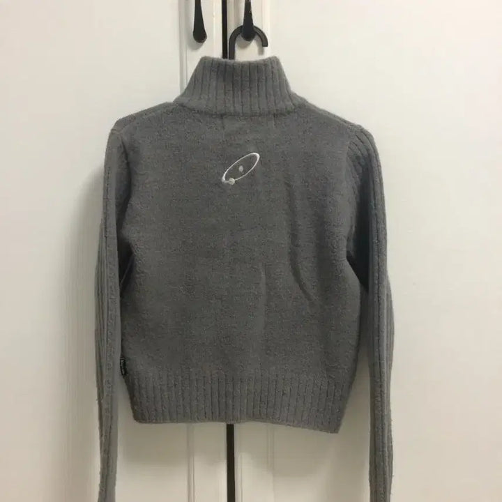 [BUNJANG] Sculptor Atom Zip-up Sweater Melange Gray S / 스컬프터 아톰 집업 스웨터 멜란지 그레이 S