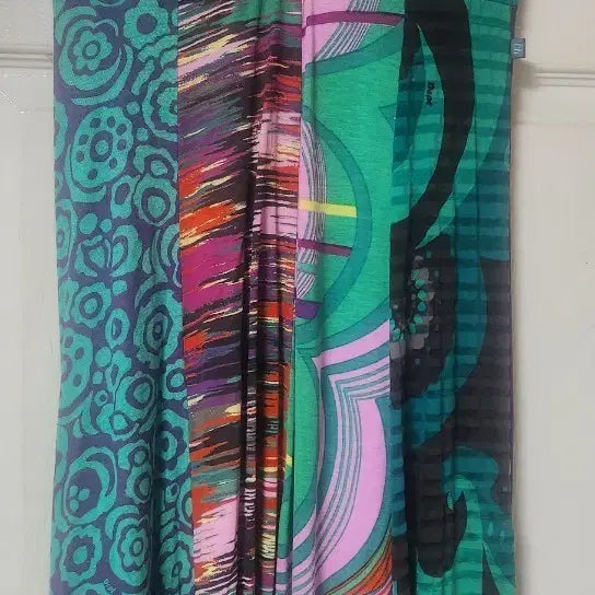 [BUNJANG] Dept Multi-Pattern Tube Top Long Dress / Dept 멀티패턴 튜브탑 롱 원피스